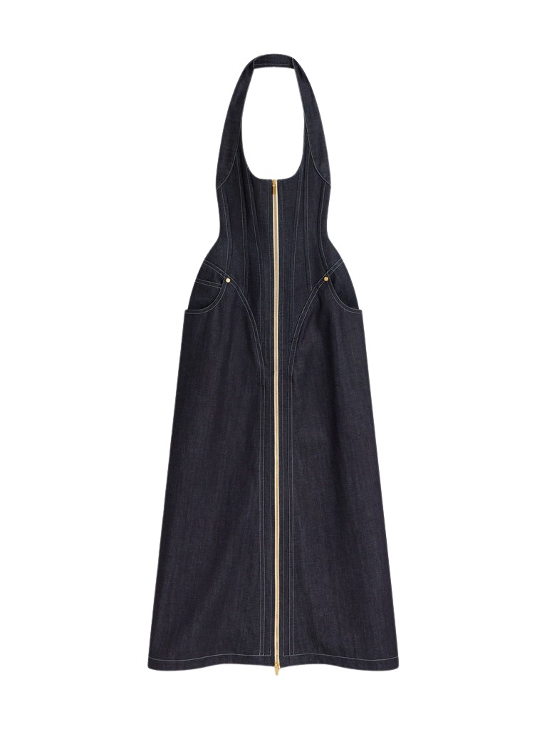 Schiaparelli Halter Corset Dress