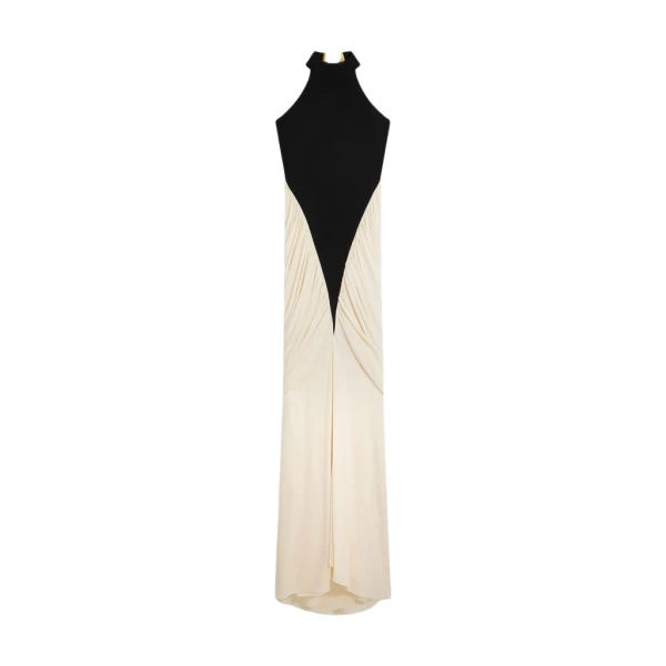 Schiaparelli Halter Draped Dress Dresses in Schiaparelli Authentic Luxury Fashion at Coveti