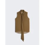 Schiaparelli High Neck Blouse Tops in Schiaparelli Authentic Luxury Fashion at Coveti