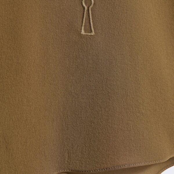 Schiaparelli High Neck Blouse Tops in Schiaparelli Authentic Luxury Fashion at Coveti