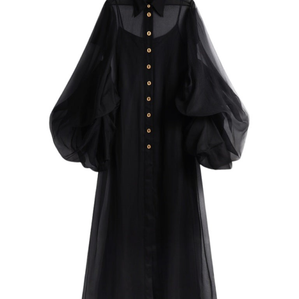 Schiaparelli Honeycomb Shirt Dress Dresses in Schiaparelli Authentic Luxury Fashion at Coveti