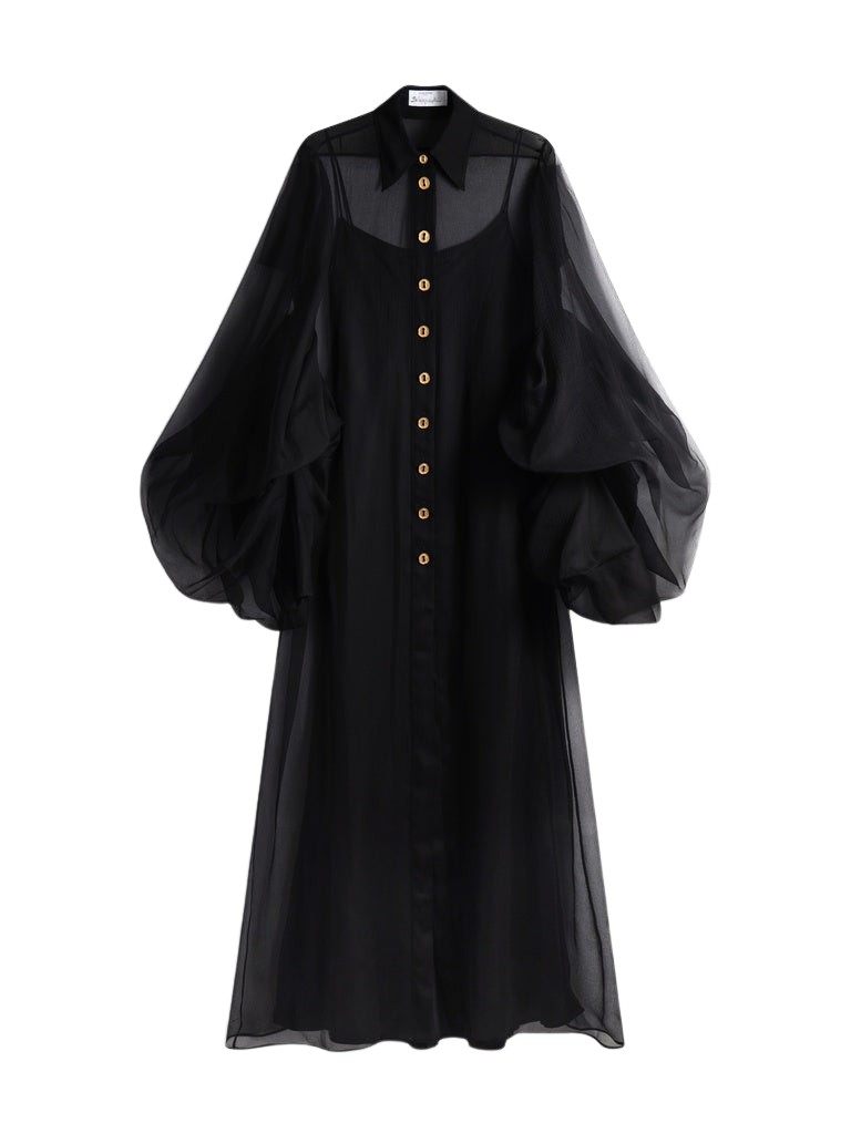 Schiaparelli Honeycomb Shirt Dress