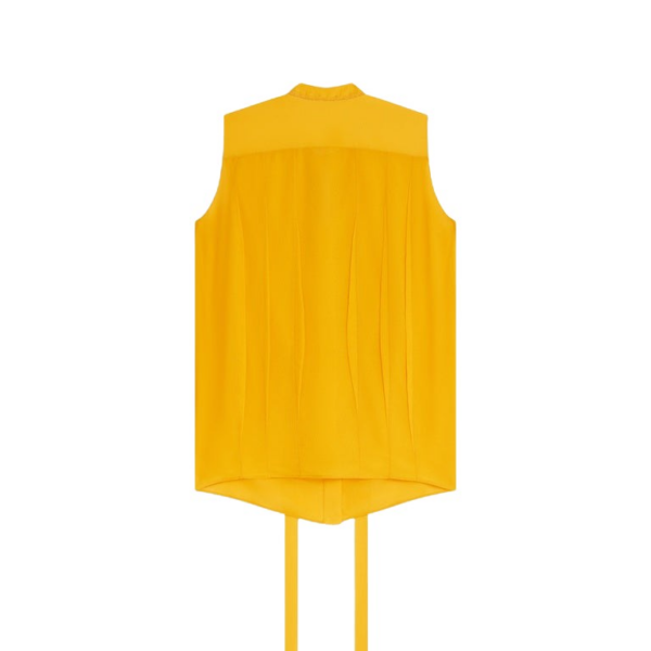 Schiaparelli Iconic Measuring Tape Blouse Tops in Schiaparelli Authentic Luxury Fashion at Coveti