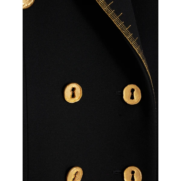 Schiaparelli Iconic Measuring Tape Coat, view 4