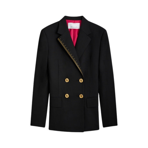 Schiaparelli Iconic Measuring Tape Jacket Jackets in Schiaparelli Authentic Luxury Fashion at Coveti
