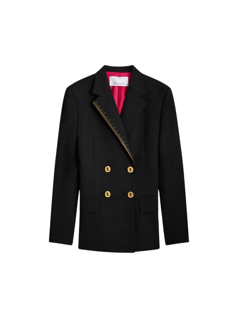Schiaparelli Iconic Measuring Tape Jacket