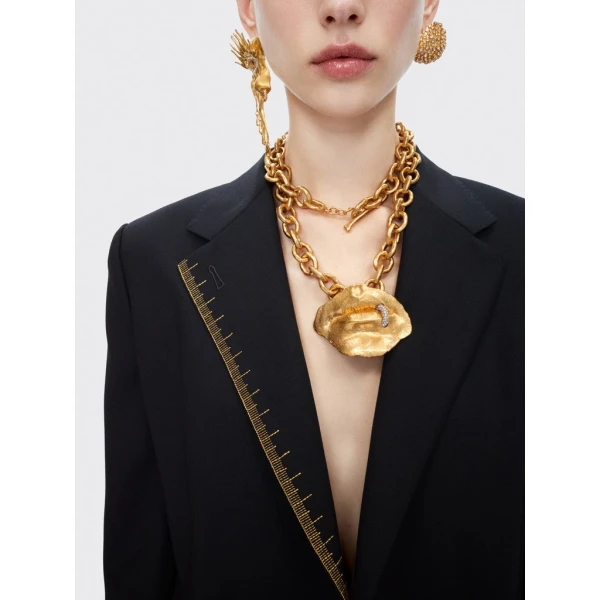 Schiaparelli Iconic Measuring Tape Jacket Jackets in Schiaparelli Authentic Luxury Fashion at Coveti