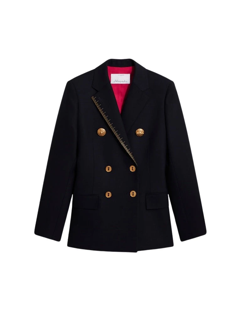 Schiaparelli-Iconic-Measuring-Tape-Jacket99864_nobg Schiaparelli Iconic Measuring Tape Jacket Jackets in Schiaparelli Authentic Luxury Fashion at Coveti