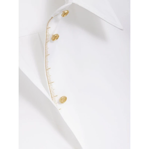 Schiaparelli Iconic Measuring Tape Shirt Tops in Schiaparelli Authentic Luxury Fashion at Coveti