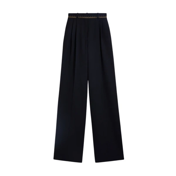 Schiaparelli Iconic Measuring Tape Wideleg Pants Pants in Schiaparelli Authentic Luxury Fashion at Coveti