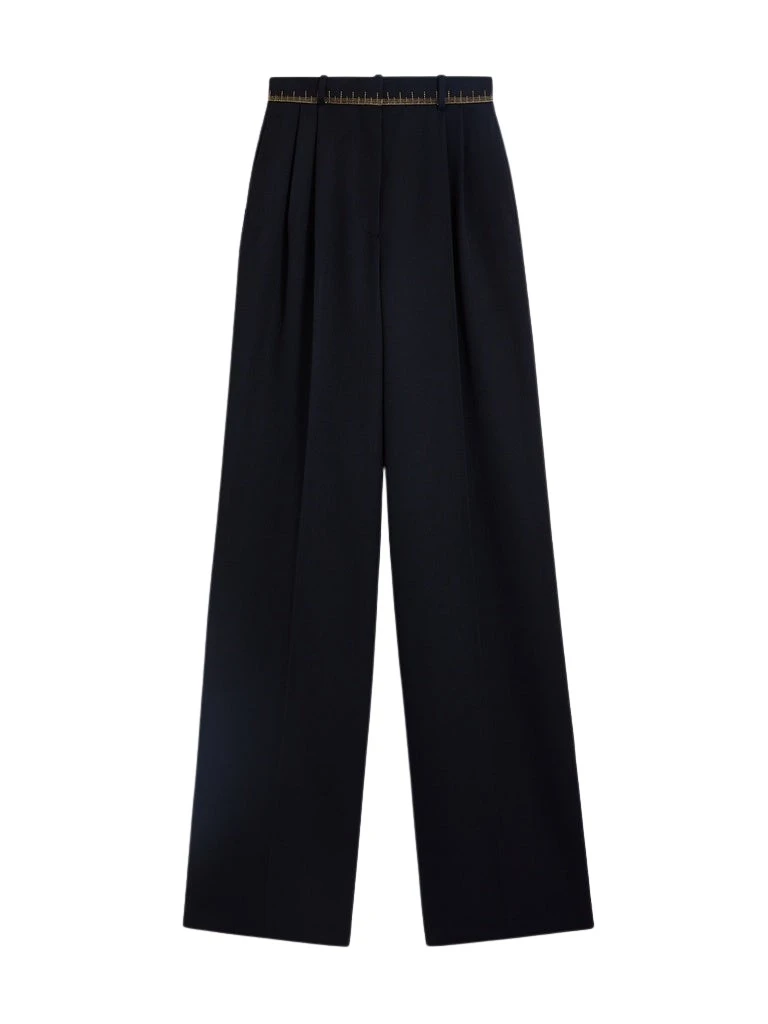 Schiaparelli-Iconic-Measuring-Tape-Wideleg-Pants92363_nobg Schiaparelli Iconic Measuring Tape Wideleg Pants Pants in Schiaparelli Authentic Luxury Fashion at Coveti