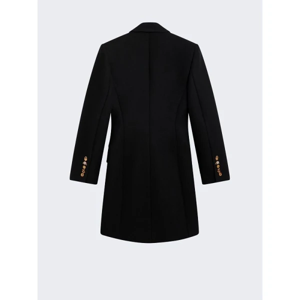 Schiaparelli Iconic Padlock Coat Coats in Schiaparelli Authentic Luxury Fashion at Coveti
