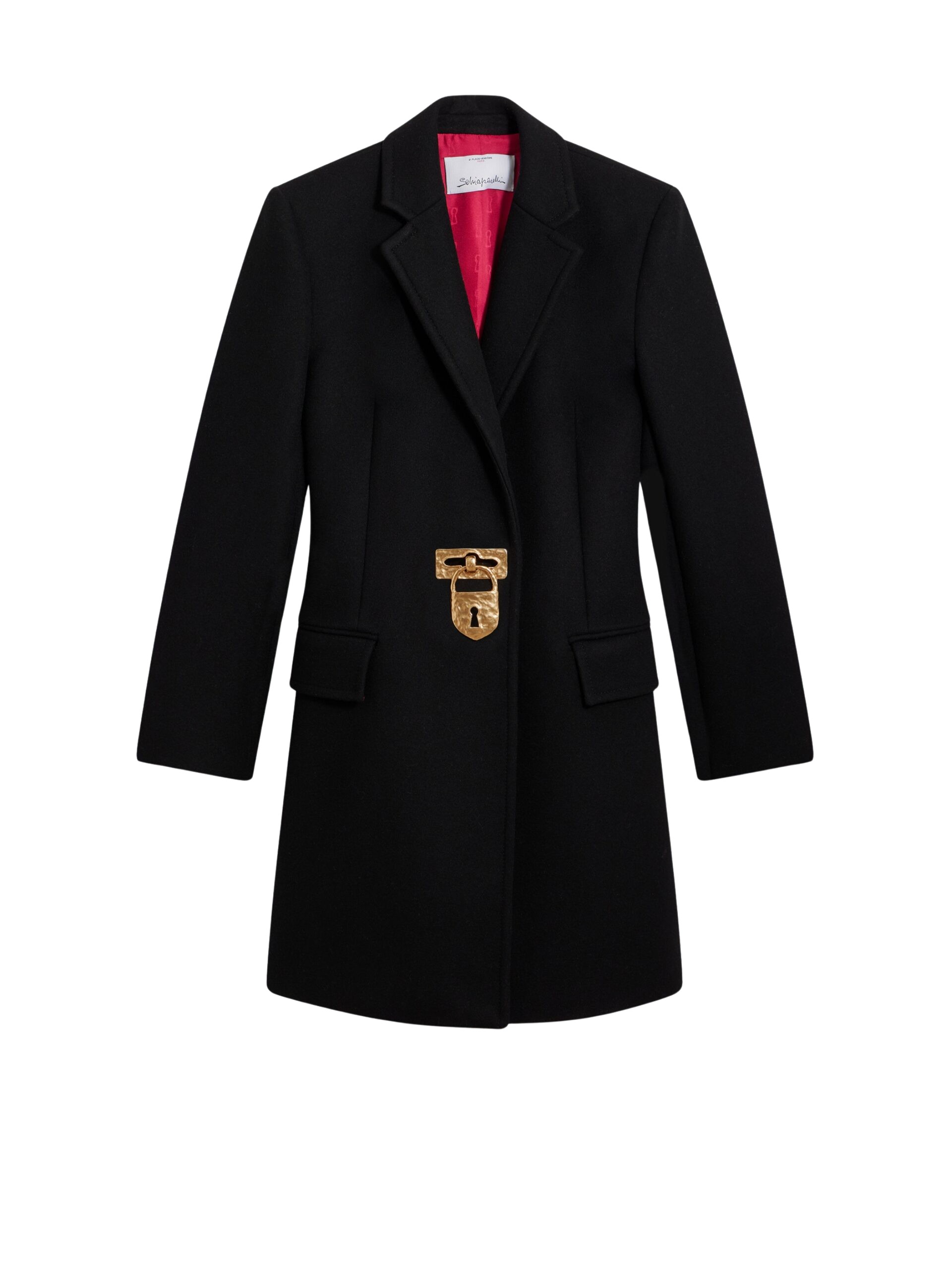 Schiaparelli Iconic Padlock Coat