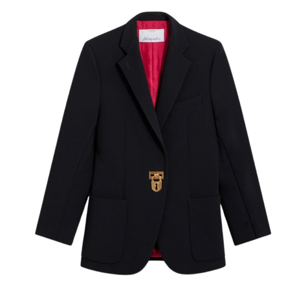 Schiaparelli Iconic Padlock Jacket Jackets in Schiaparelli Authentic Luxury Fashion at Coveti
