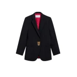 Schiaparelli Iconic Padlock Jacket Jackets in Schiaparelli Authentic Luxury Fashion at Coveti