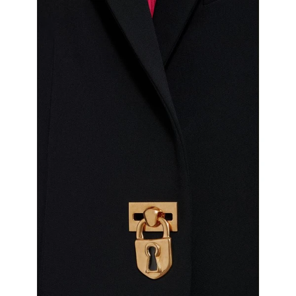Schiaparelli Iconic Padlock Jacket Jackets in Schiaparelli Authentic Luxury Fashion at Coveti