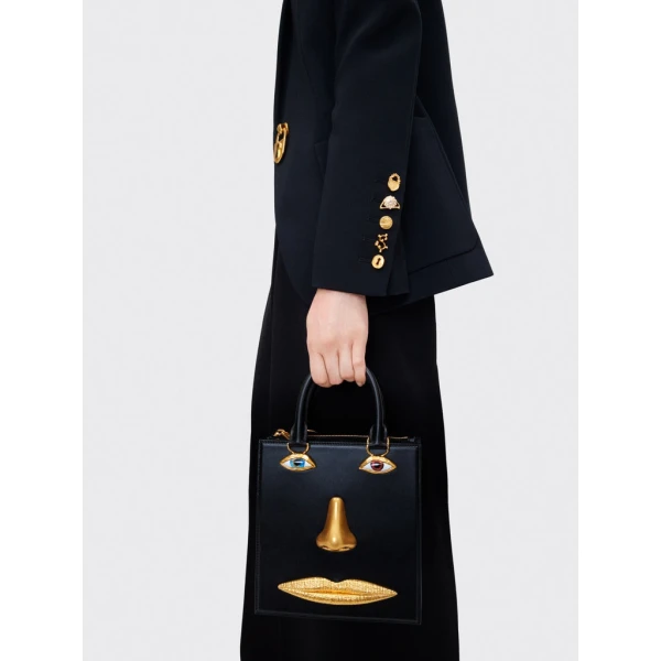 Schiaparelli Iconic Padlock Jacket Jackets in Schiaparelli Authentic Luxury Fashion at Coveti