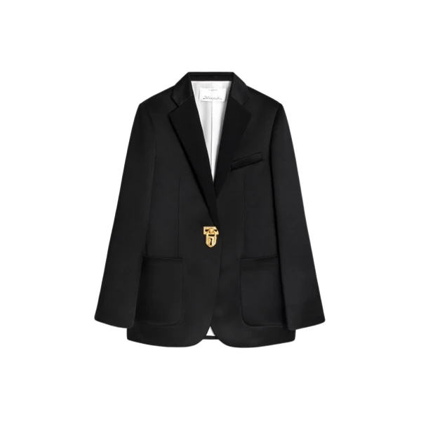 Schiaparelli Iconic Padlock Jacket Jackets in Schiaparelli Authentic Luxury Fashion at Coveti