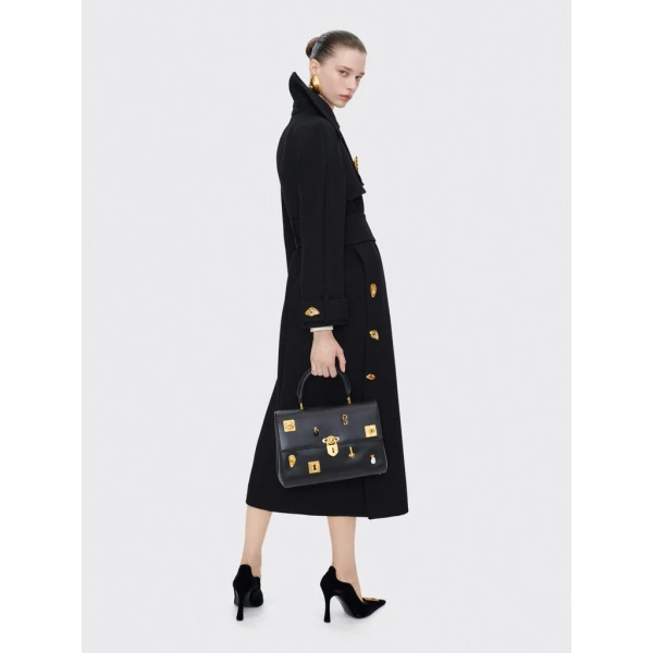 Schiaparelli Iconic Trenchcoat Coats in Schiaparelli Authentic Luxury Fashion at Coveti