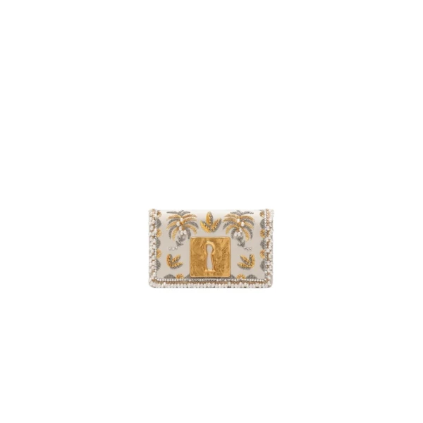 Schiaparelli Keyhole Bijoux Chain Clutch