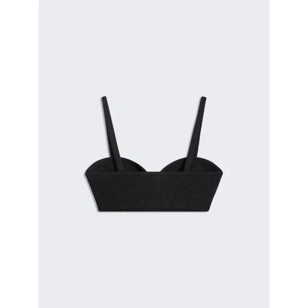 Schiaparelli Keyhole Bralette Tops in Schiaparelli Authentic Luxury Fashion at Coveti