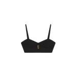 Schiaparelli Keyhole Bralette Tops in Schiaparelli Authentic Luxury Fashion at Coveti
