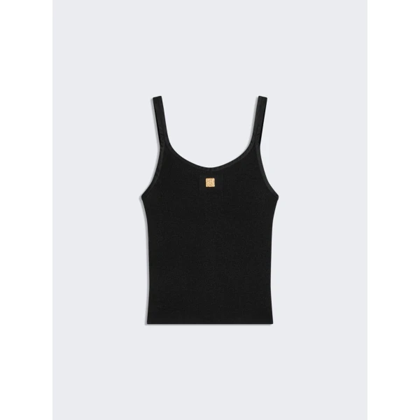 Schiaparelli Keyhole Tank Top Tops in Schiaparelli Authentic Luxury Fashion at Coveti