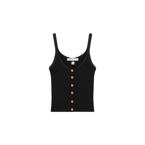 Schiaparelli Keyhole Tank Top Tops in Schiaparelli Authentic Luxury Fashion at Coveti