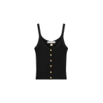 Schiaparelli Keyhole Tank Top Tops in Schiaparelli Authentic Luxury Fashion at Coveti