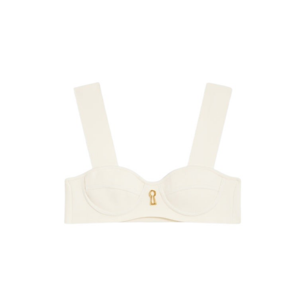 Schiaparelli Knitted Bra Tops in Schiaparelli Authentic Luxury Fashion at Coveti