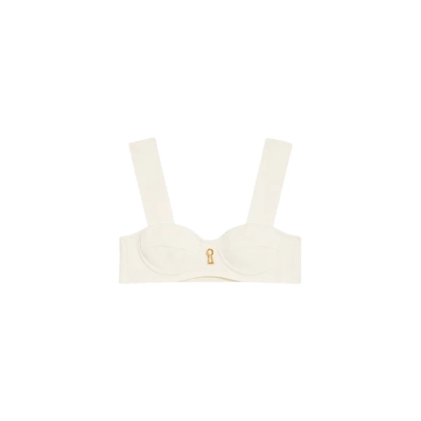 Schiaparelli Knitted Bra Tops in Schiaparelli Authentic Luxury Fashion at Coveti
