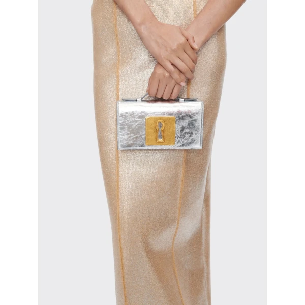 Schiaparelli Knitted Keyhole Dress Dresses in Schiaparelli Authentic Luxury Fashion at Coveti