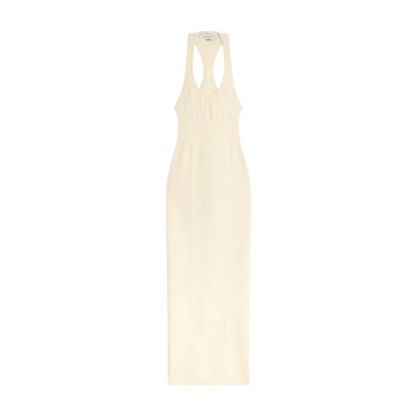 Schiaparelli Knitted Keyhole Dress Dresses in Schiaparelli Authentic Luxury Fashion at Coveti