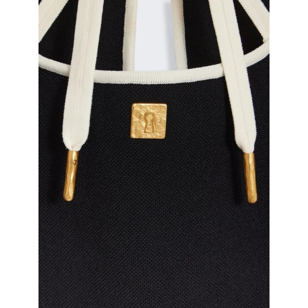 Schiaparelli Knitted Pencil Dress Dresses in Schiaparelli Authentic Luxury Fashion at Coveti