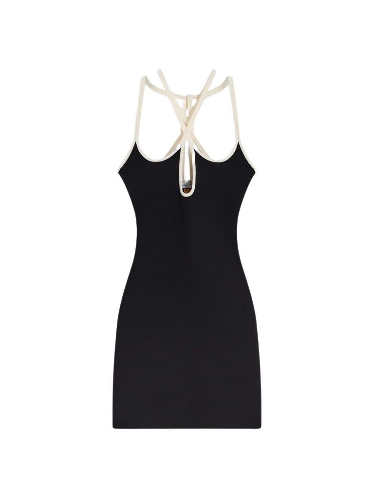 Schiaparelli Knitted Pencil Dress Dresses in Schiaparelli Authentic Luxury Fashion at Coveti