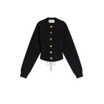 Schiaparelli Laced-Up Cardigan Knitwear in Schiaparelli Authentic Luxury Fashion at Coveti