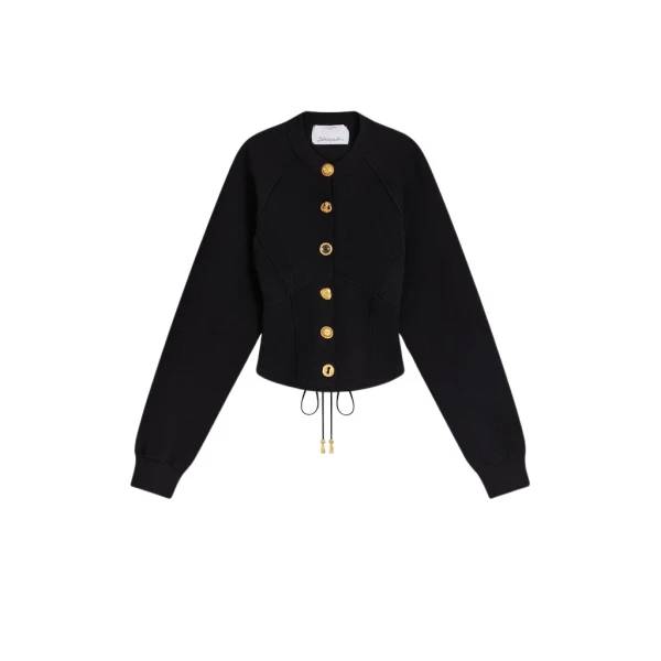Schiaparelli Laced-Up Cardigan Knitwear in Schiaparelli Authentic Luxury Fashion at Coveti