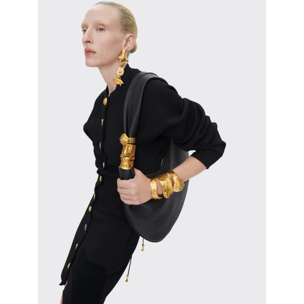 Schiaparelli Laced-Up Cardigan Knitwear in Schiaparelli Authentic Luxury Fashion at Coveti