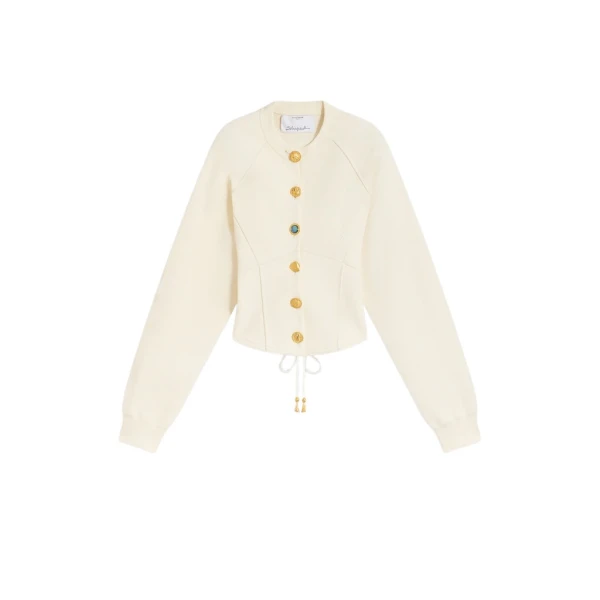 Schiaparelli Laced-Up Cardigan Knitwear in Schiaparelli Authentic Luxury Fashion at Coveti