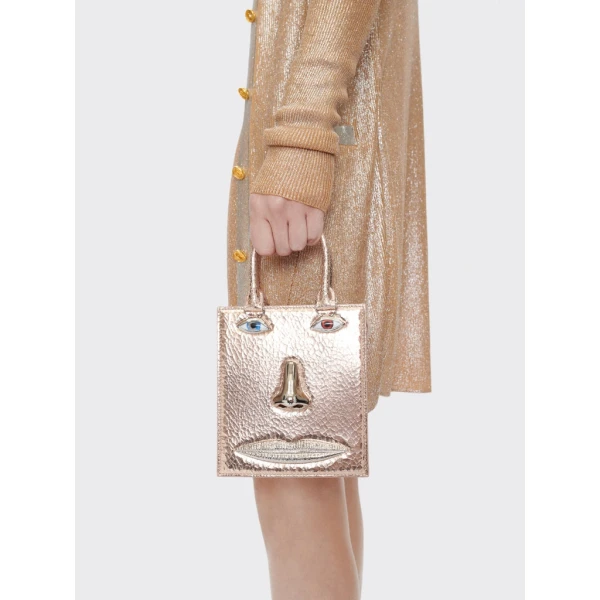Schiaparelli Laminated Shirt Cardigan Knitwear in Schiaparelli Authentic Luxury Fashion at Coveti