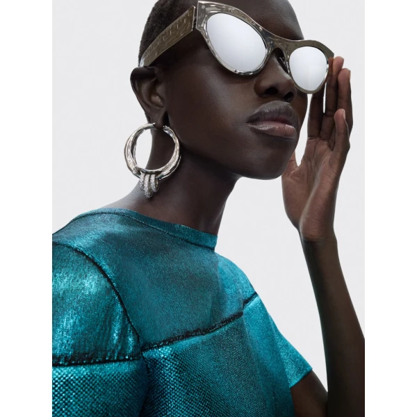 Schiaparelli Laminated Top Tops in Schiaparelli Authentic Luxury Fashion at Coveti