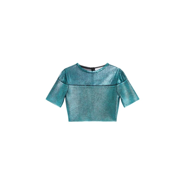 Schiaparelli Laminated Top Tops in Schiaparelli Authentic Luxury Fashion at Coveti