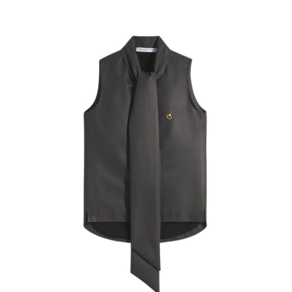 Schiaparelli Lavalliere Top Tops in Schiaparelli Authentic Luxury Fashion at Coveti