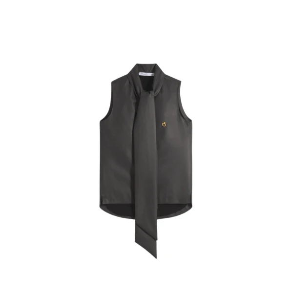 Schiaparelli Lavalliere Top Tops in Schiaparelli Authentic Luxury Fashion at Coveti