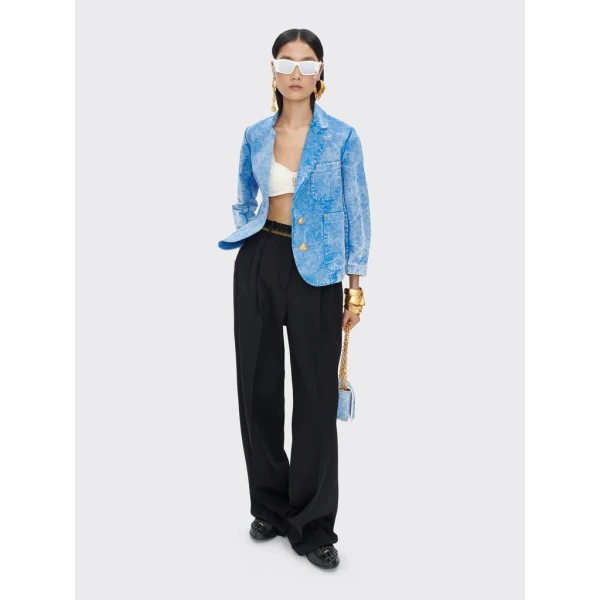 Schiaparelli Little Asymmetrical Jacket Jackets in Schiaparelli Authentic Luxury Fashion at Coveti