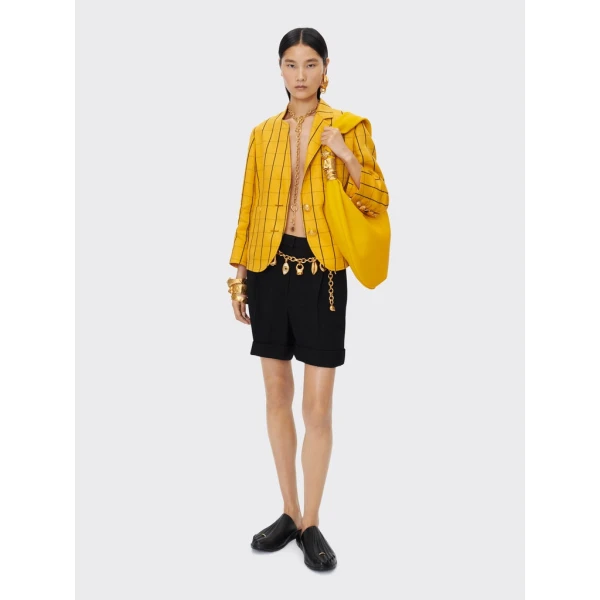 Schiaparelli Little Asymmetrical Jacket Jackets in Schiaparelli Authentic Luxury Fashion at Coveti