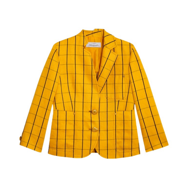 Schiaparelli Little Asymmetrical Jacket Jackets in Schiaparelli Authentic Luxury Fashion at Coveti
