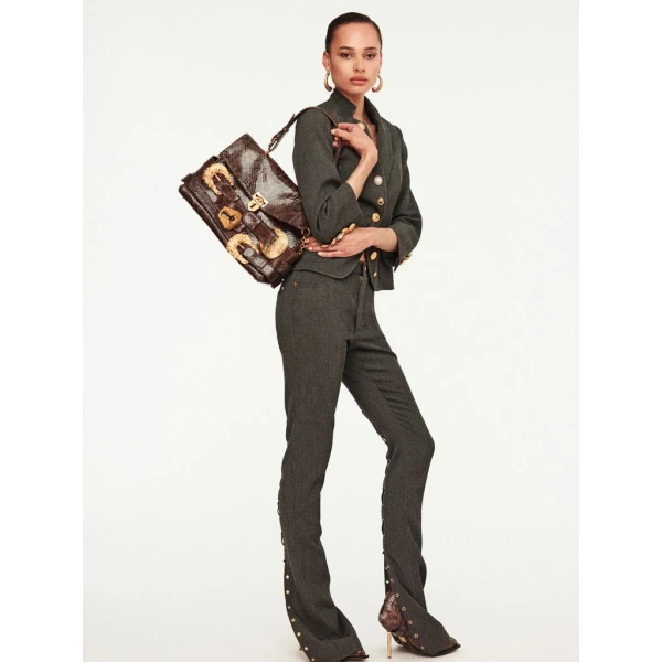 Schiaparelli Little Asymmetrical Jacket Jackets in Schiaparelli Authentic Luxury Fashion at Coveti