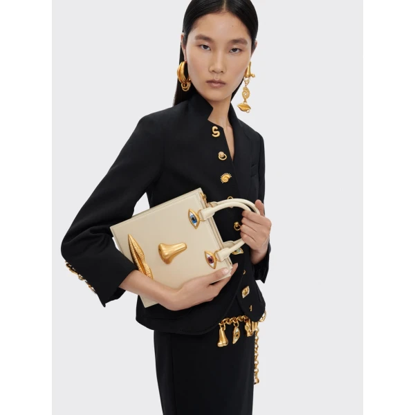 Schiaparelli Little Asymmetrical Jacket Jackets in Schiaparelli Authentic Luxury Fashion at Coveti