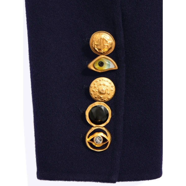 Schiaparelli Little Asymmetrical Jacket Jackets in Schiaparelli Authentic Luxury Fashion at Coveti